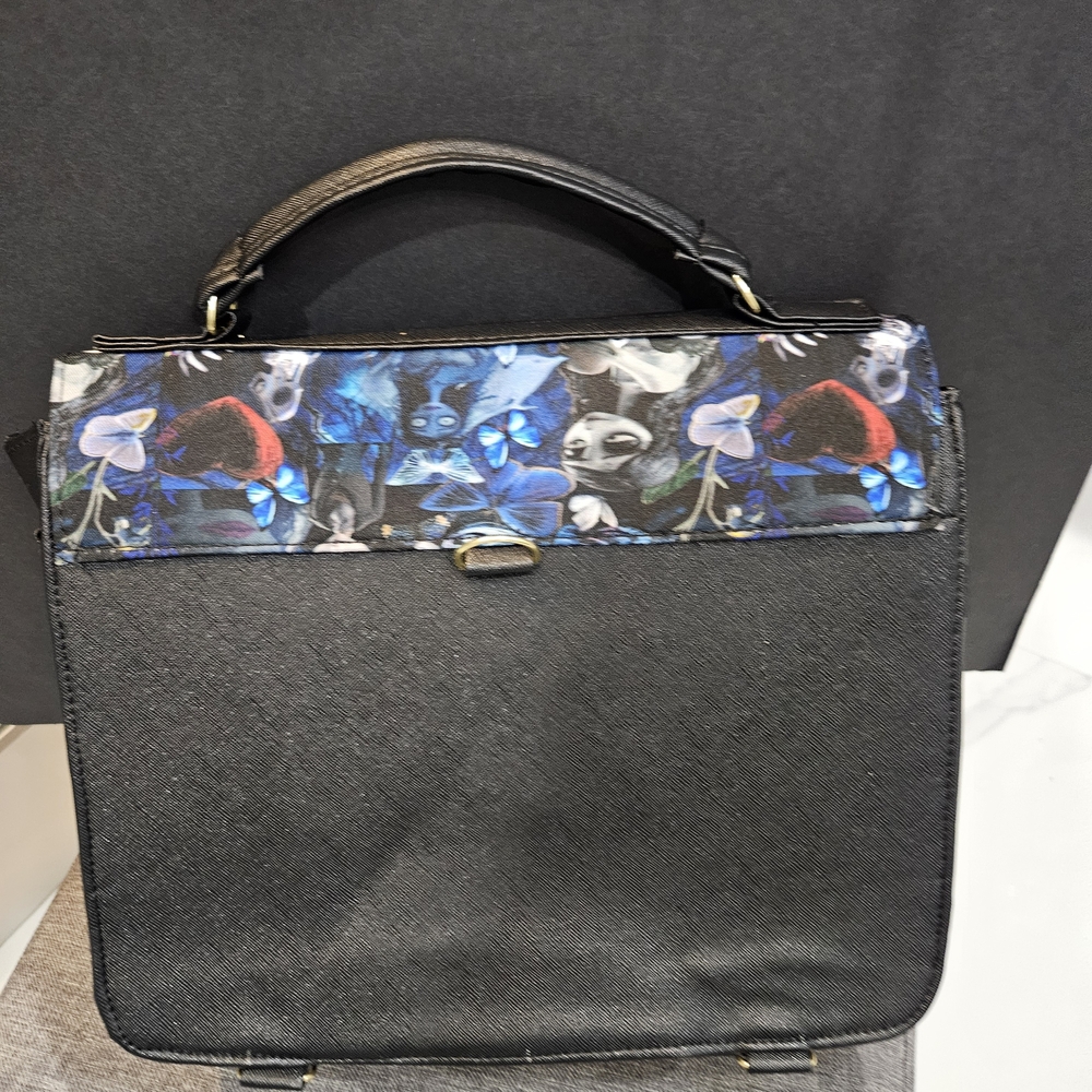 Loungefly Corpse Bride Backpack - Black And Blue - image 2